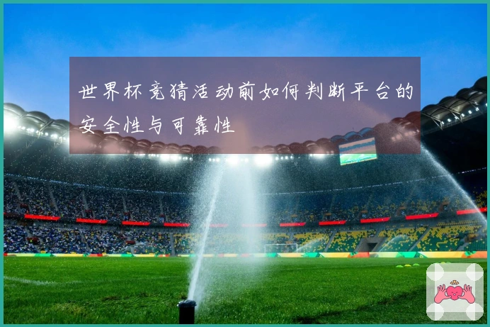 世界杯竞猜活动前如何判断平台的安全性与可靠性